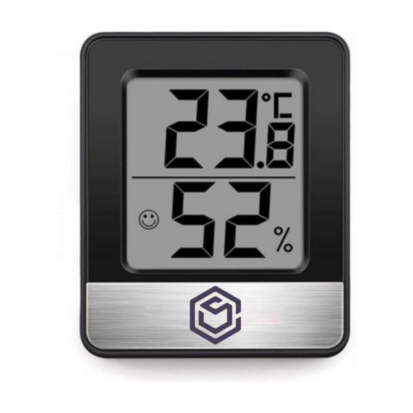 Ease Electronicz Hygrometer zwart - luchtkwaliteitmeter.com